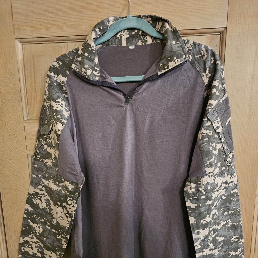 XXL digital camo army shirt